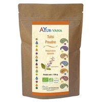 Tulsi Orgânico 150 g de pó - Ayur-Vana