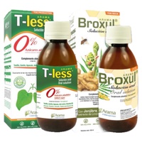 Sirap T-LESS Produktiv hosta + Broxul torrhosta
