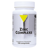 ZINC COMPLEXE (Zinc, Vitamine B6, Manganèse) 100 comprimidos - Vitall + | Natural Doctor