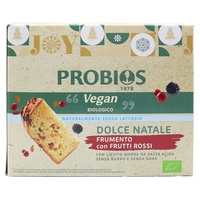 Sladké vánoce vegan pšenice s červeným ovocem