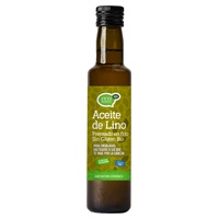 Óleo de linhaça prensado a frio 500 ml de óleo - Ecobasics