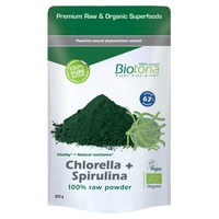 Chlorella Spirulina Raw Bio
