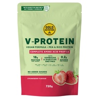 Veganský protein s příchutí jahody