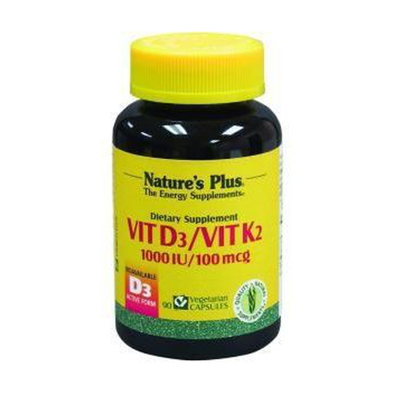 Vitamina d3 vitamina k2 de Nature's plus 90 cápsulas Naturitas
