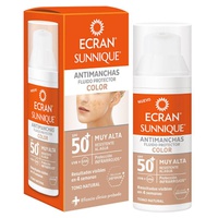 Ecran sunnique antifolt színezett spf50+