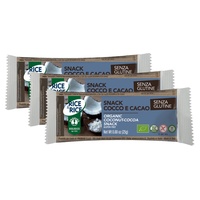 Kókuszos és kakaós rizssnack csomag