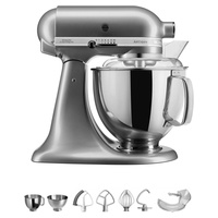 Kitchenaid 5Ksm175psecu Robot De Cocina 300 W 4,8 L Grafito - Imagen 2