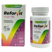 Reforvit kvinna +50