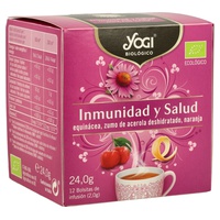 Inmudidad y Salud 12 bolsitas infusoras de 2g - Yogi | Natural Doctor