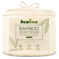 Bambusové povlečení 155x220 slonová kost