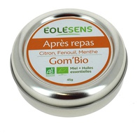Caramelos Gom'Bio después de comer bio 45 g (Menta - Miel - Cítricos) - Eolesens | Natural Doctor