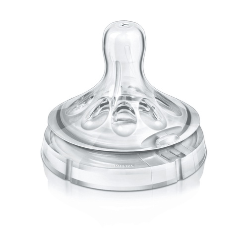 6m+ Philips Avent SCF046//27-2 Tetinas natural para l/íquidos espesos con 1 agujero