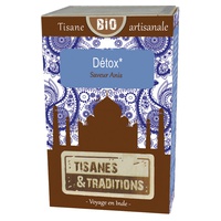 Detox Bio 30 saquetas de infusão - Tisanes & Traditions