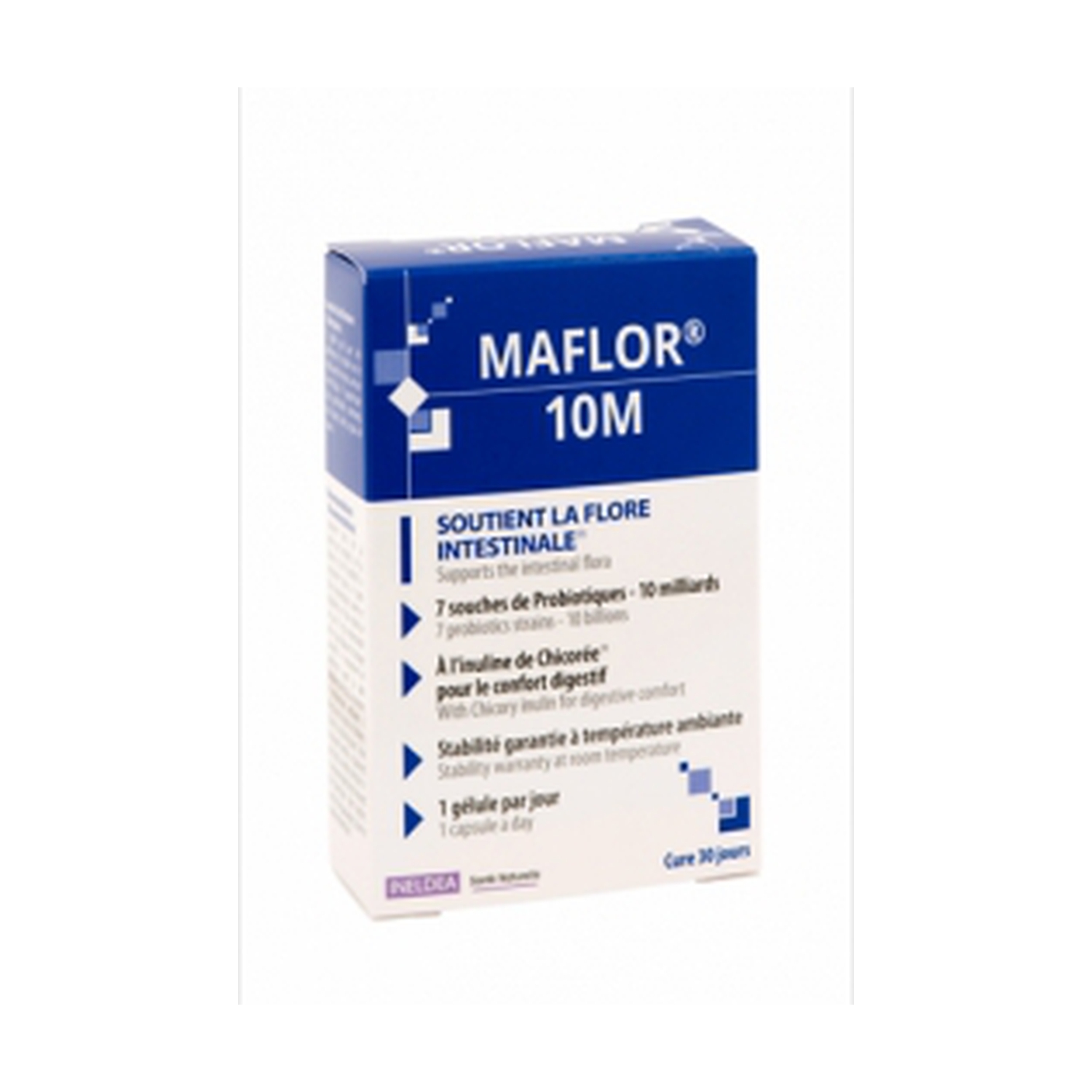 Maflor 10M Flora Intestinal 30 cápsulas de Ineldea Santé Naturell ...