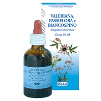 Gotas Valeriana Pasiflora y Espino Blanco 30 ml - Sella Farma | Natural Doctor