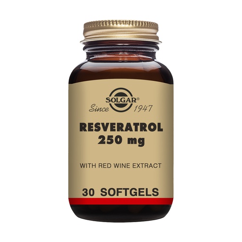 Comprar Resveratrol con Extracto Vino Tinto 30 cápsulas de 250mg Solgar