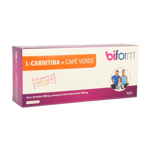 cafe con l carnitina Comprar L-Carnitina + Café Verde (Antes Reductor Duo) 14 viales Biform