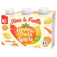 Sumo de Laranja, Cenoura e Limão 3 unidades - Viva la Frutta