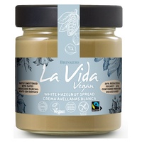 Creme de avelã branca com menos açúcar 200 g - La Vida Vegan