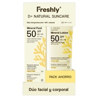 Naturligt solskydd för ansikte och kropp spf 50