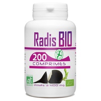 Raíz orgánica de rábano negro 400 mg 200 comprimidos - GPH Diffusion | Natural Doctor
