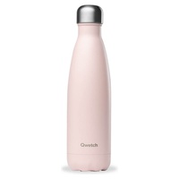 Qwetch Rosa Botella Isotérmica Inox - Pastel 500 Ml