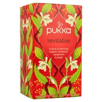 Infusión Revitalizante (Revitalise) BIO 20 bolsitas infusoras - Pukka | Natural Doctor