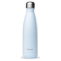 Qwetch Azul Botella Isotérmica Inox - Pastel 500 Ml