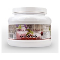 Proteína de huevo de sabor a fresa 500 g de polvo (Fresa) - PR-OU | Natural Doctor