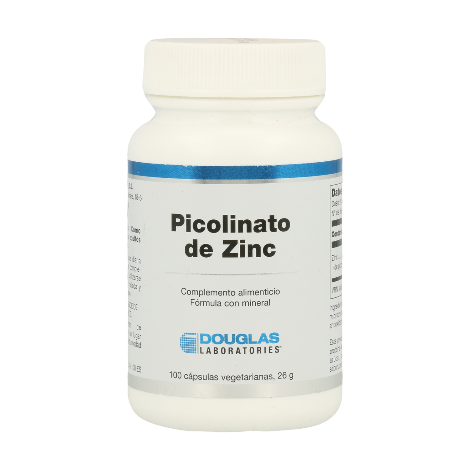 Picolinato De Zinc (50 Mg. Zinc) 100 cápsulas de Douglas Laboratories