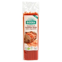Bio červená čočka špagety