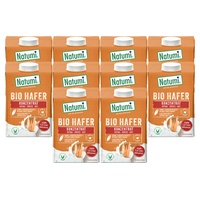 Pacote de bebida de aveia concentrada ecológica 10 unidades de 500ml - Natumi