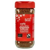 Café décaféiné lyophilisé
