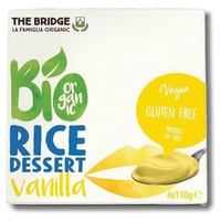 Sobremesa de Arroz e Baunilha 4 unidades de 110g - The Bridge