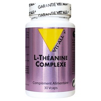 Complejo de L-teanina 30 cápsulas - Vitall + | Natural Doctor
