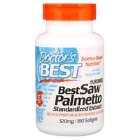 Extracto estandarizado de Saw Palmetto 320 mg 180 perlas - Doctor's Best | Natural Doctor