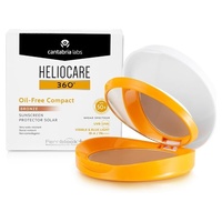 Solskyddsmedel oljefri kompakt spf 50+ bronze