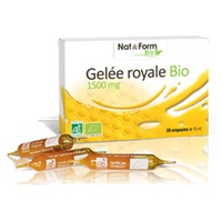 Geleia Real Bio 20 ampolas de 10ml - Nat & Form