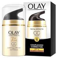 TOTAL EFFECTS CC cream SPF15 #claro a medio 50 ml