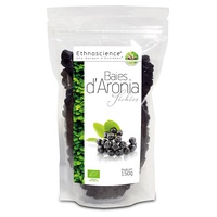 Bayas secas orgánicas de Aronia 150 g - Ecoidees | Natural Doctor