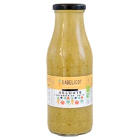 Sopa de creme de abobrinha com curry orgânico 3 L de 500ml - Babelicot
