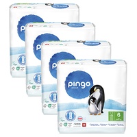 Gazdaságos csomag pingo t6 xl ökológiai pelenkák (15-30 kg)