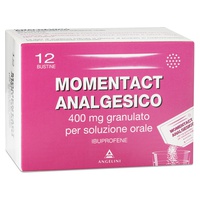 Analgésico Momentact 12 sobres de 400mg - Angelini | Natural Doctor