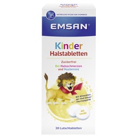 Tabletas para la garganta de los niños de Emsan 30 unidades - Emsan | Natural Doctor