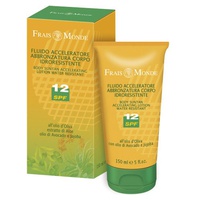Tělové opalovací mléko urychlující opálení spf 12