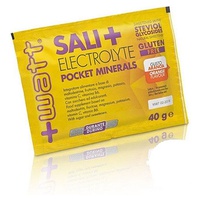 Sales+ Electrolitos inerales naranja bebida de bolsillo 30 unidades - +Watt | Natural Doctor