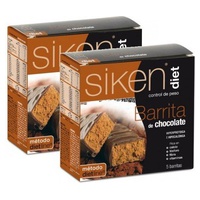 Siken Diet Duplo Barrita Snack Chocolate 10 unidades - Siken | Natural Doctor