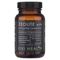 Zeolita con carbón activado 360 mg 100 cápsulas vegetales - KIKI Health | Natural Doctor