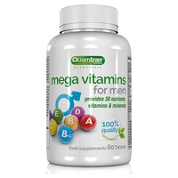 Mega vitaminas para hombres 60 tabletas - Quamtrax Nutrition | Natural Doctor