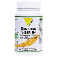 Ginseng siberiano 300 mg 60 cápsulas vegetales de 300mg - Vitall + | Natural Doctor